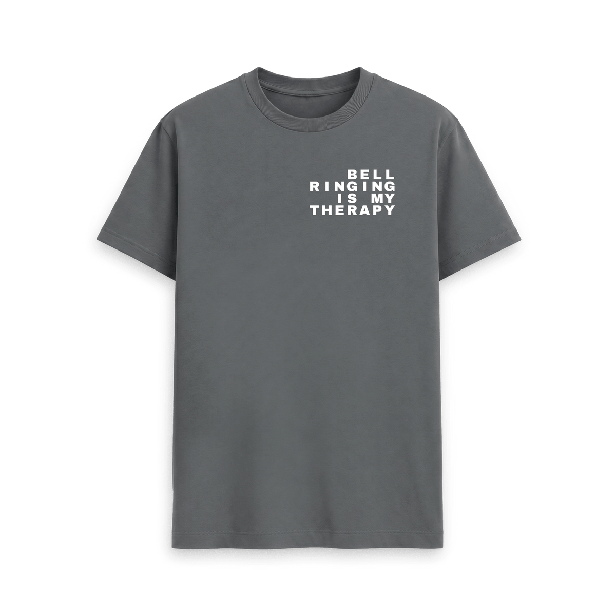 Slate Grey Printed T-shirt Front