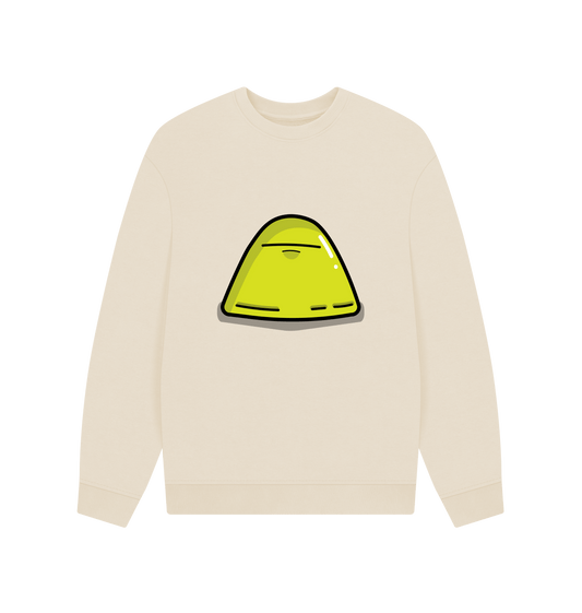 Oat Printed Sweater Front