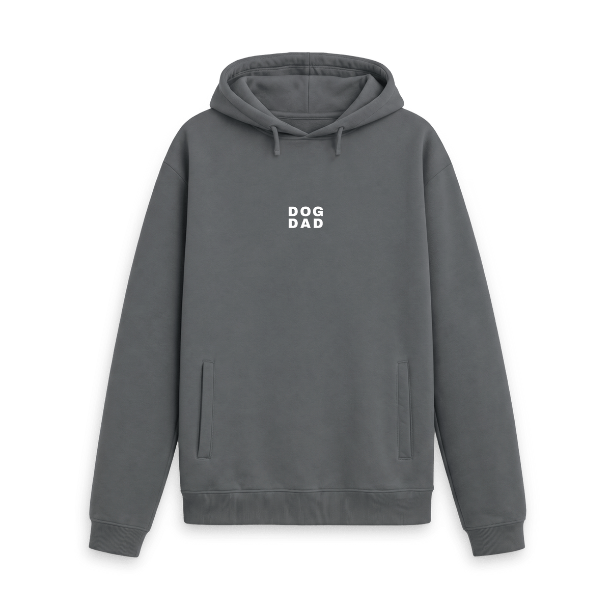 Slate Grey Printed Hoody Front
