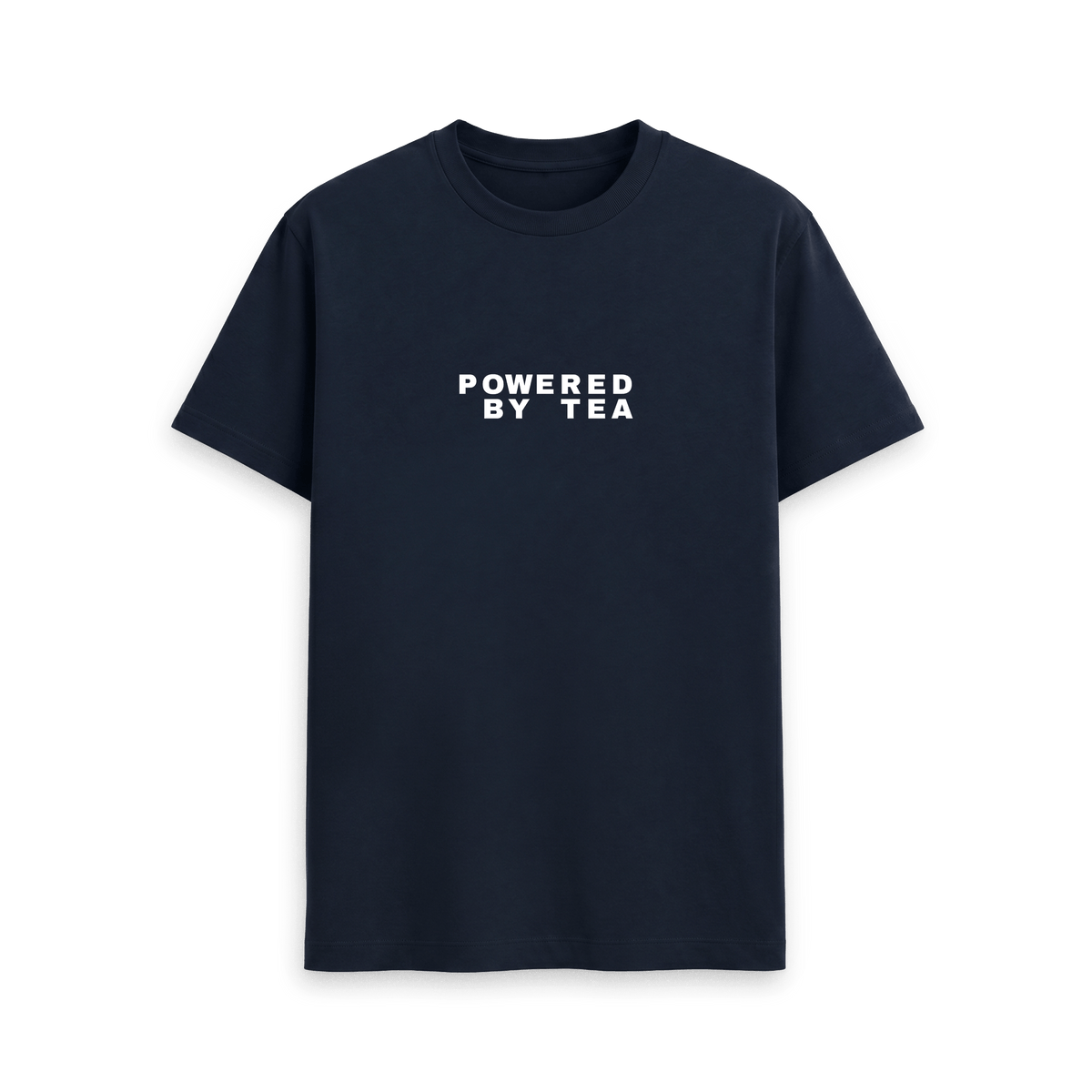 Navy Blue Printed T-shirt Front