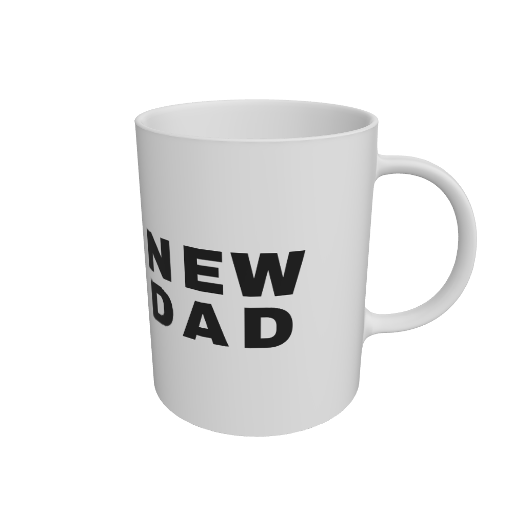 White Mug Front