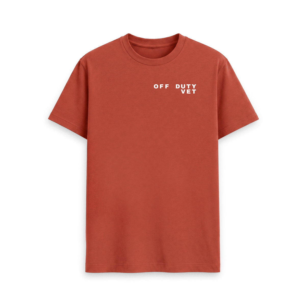 Rust Printed T-shirt Front