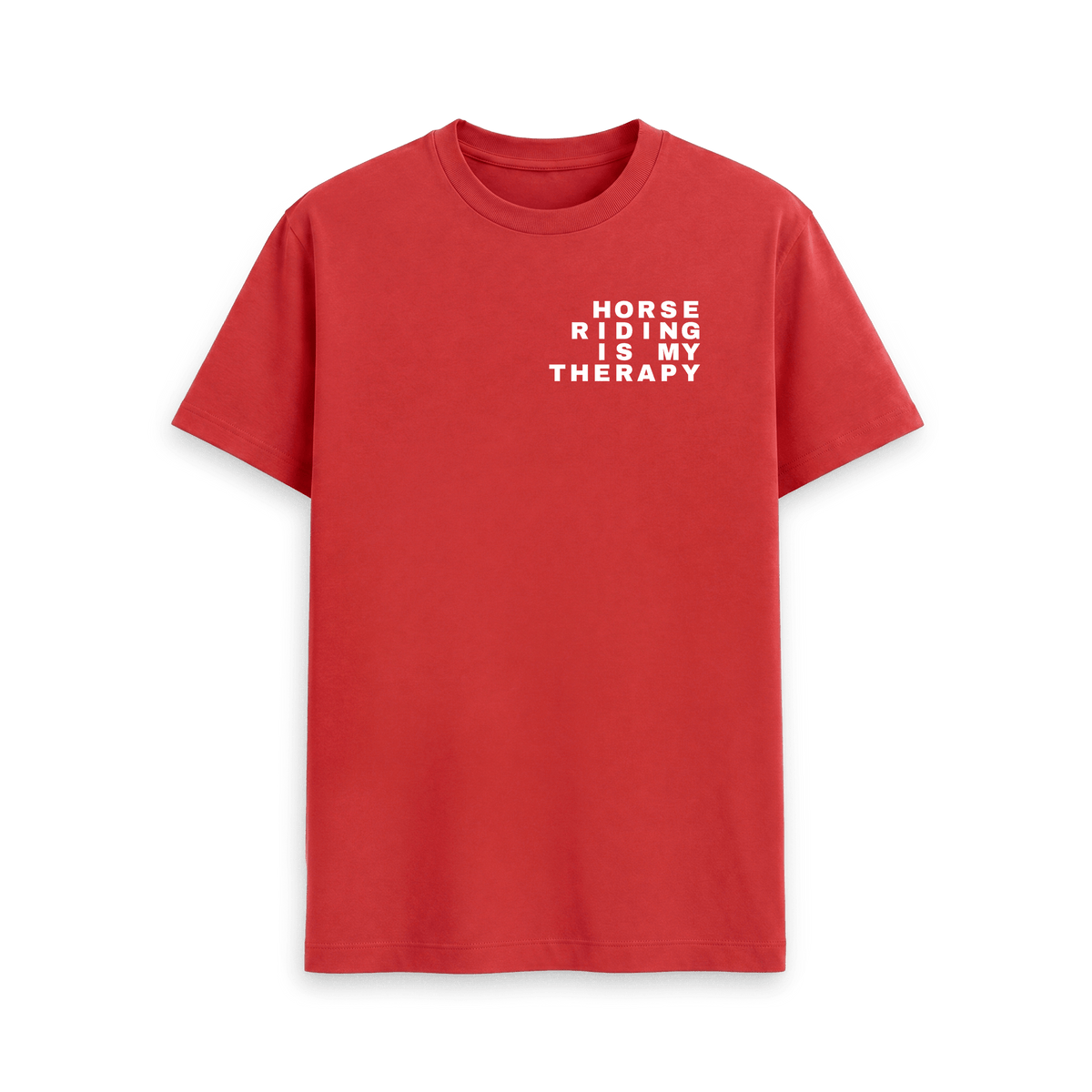 Red Printed T-shirt Front