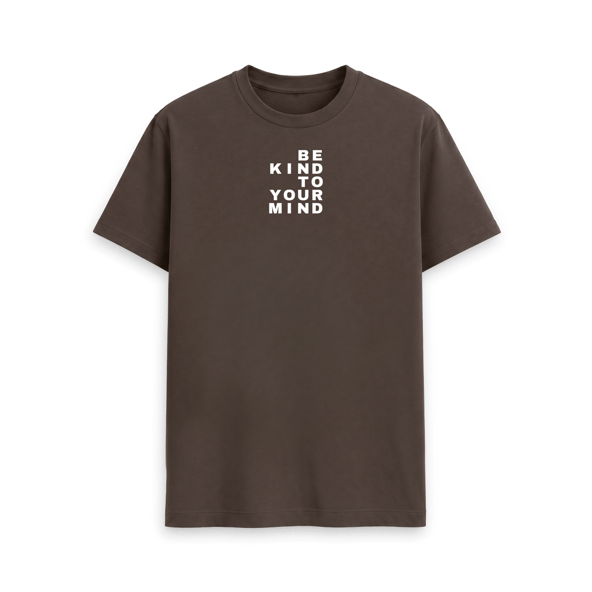 Chocolate Printed T-shirt Front