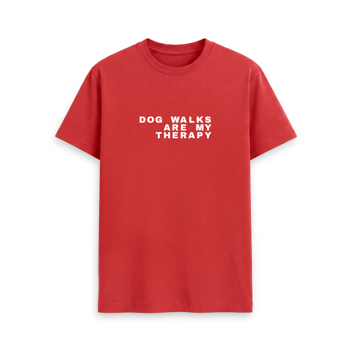 Red Printed T-shirt Front