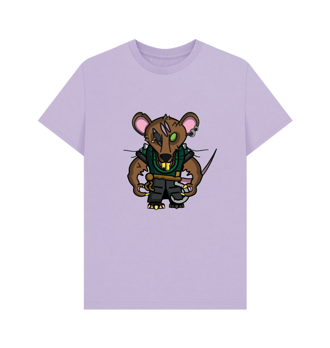 Lilac Printed T-shirt Front
