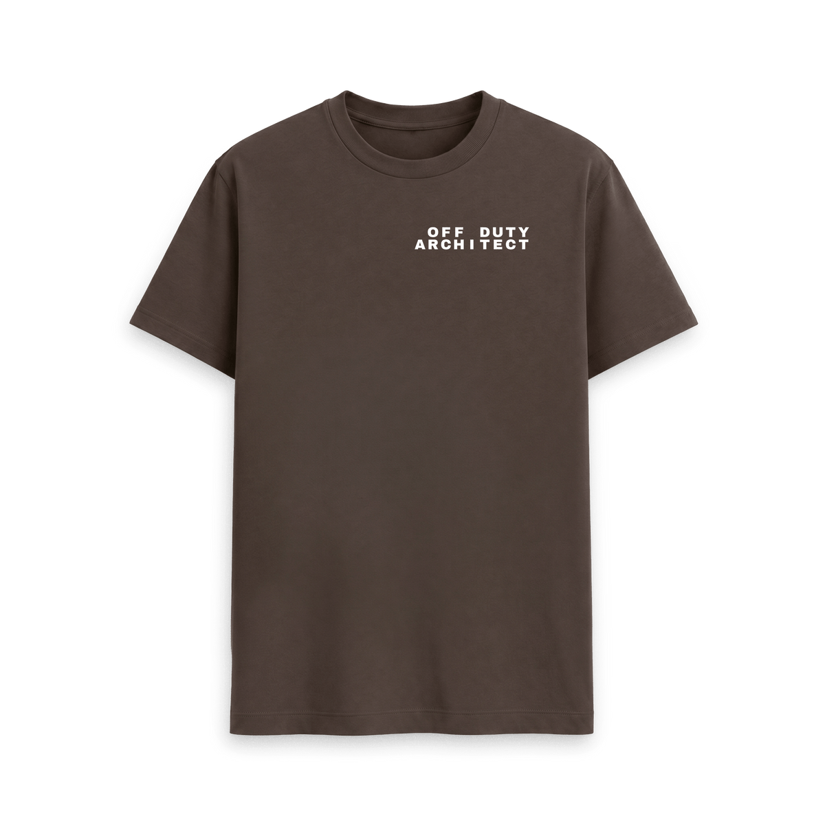 Chocolate Printed T-shirt Front