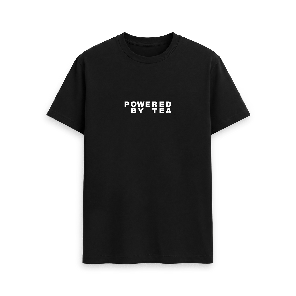 Black Printed T-shirt Front