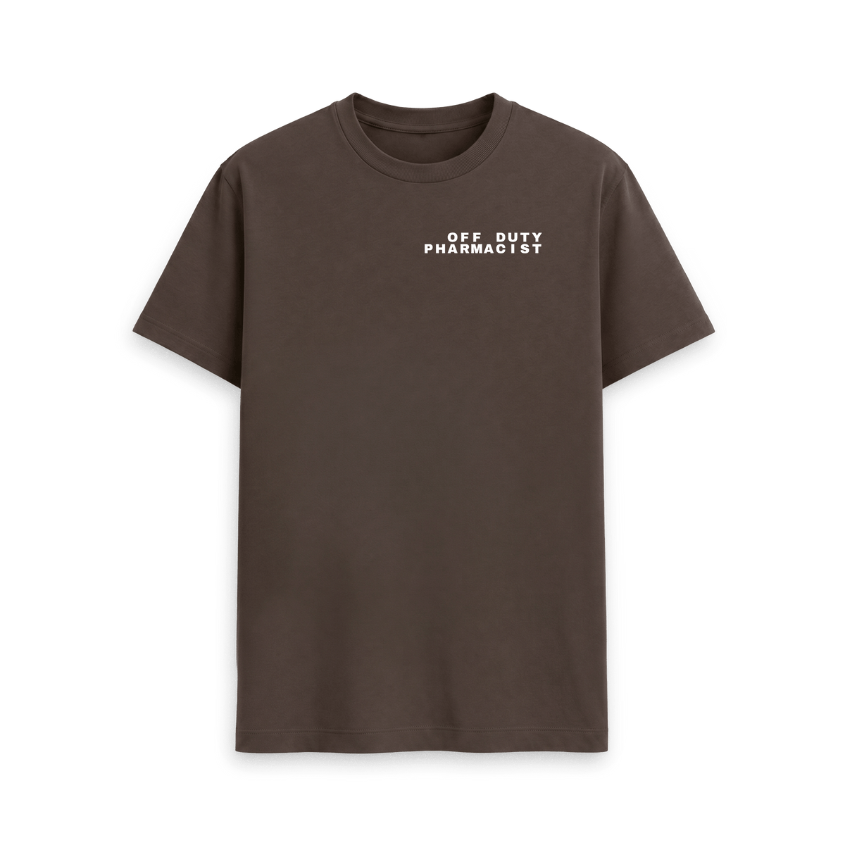 Chocolate Printed T-shirt Front