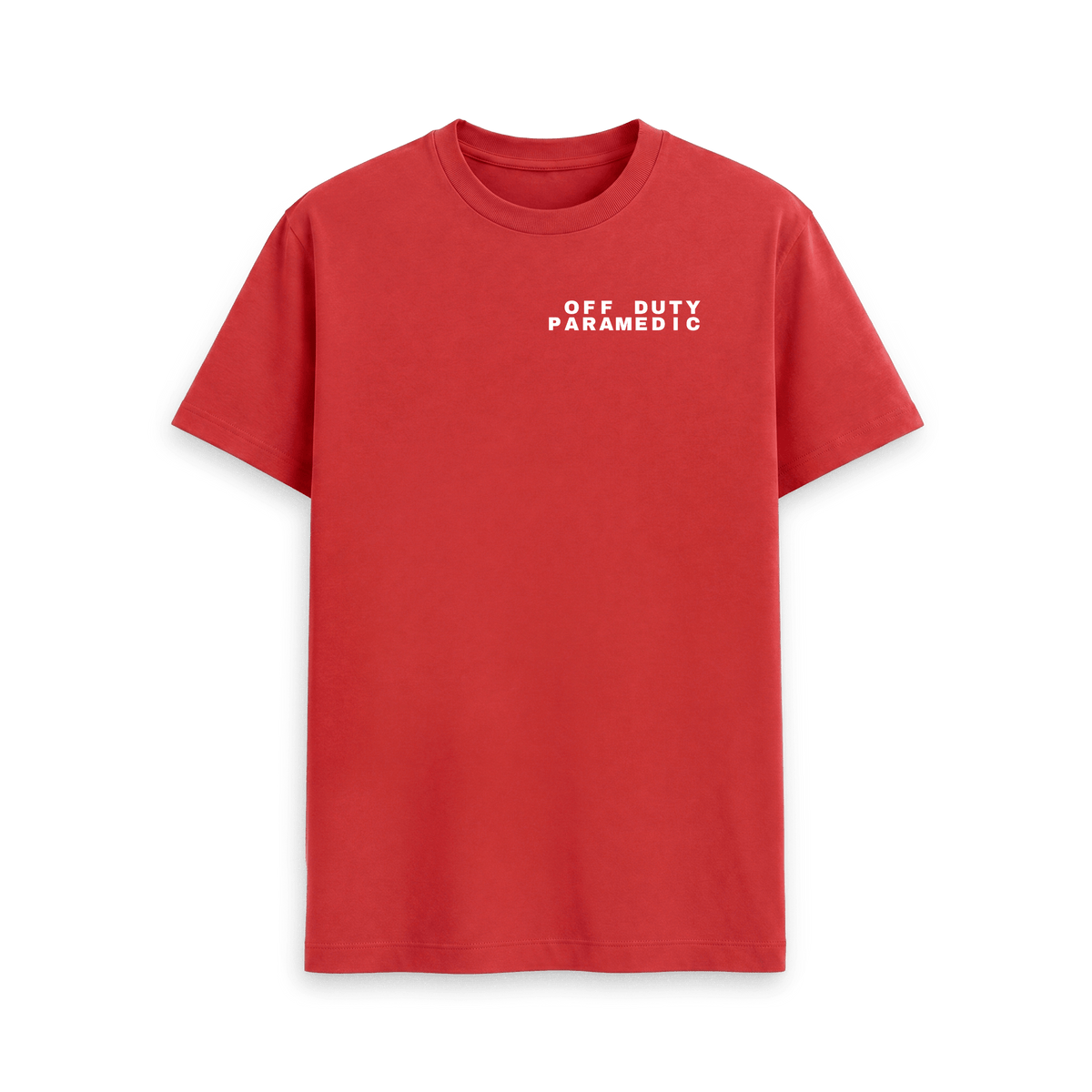 Red Printed T-shirt Front