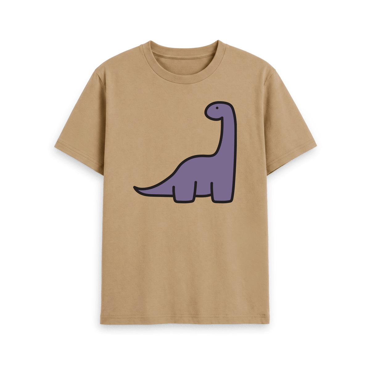 Sand Printed T-shirt Front