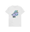 White Unicorn Organic Cotton Children's T-shirt