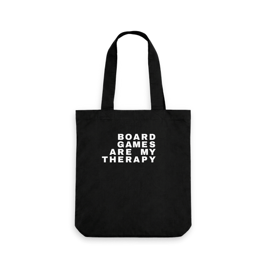 Black Printed Bag Front
