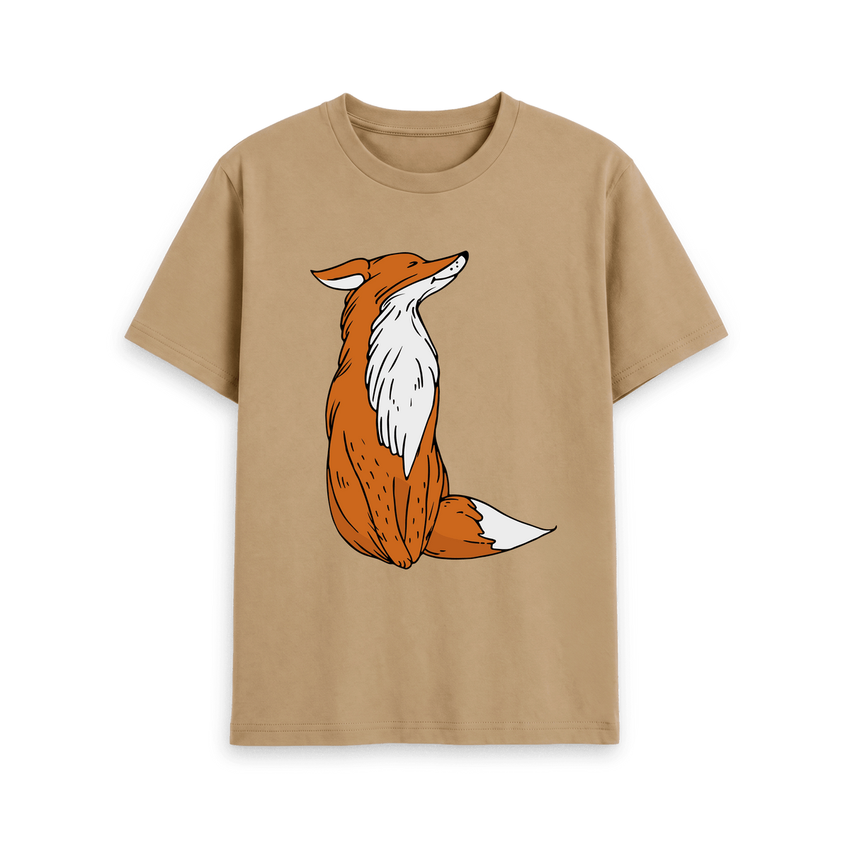 Sand Printed T-shirt Front