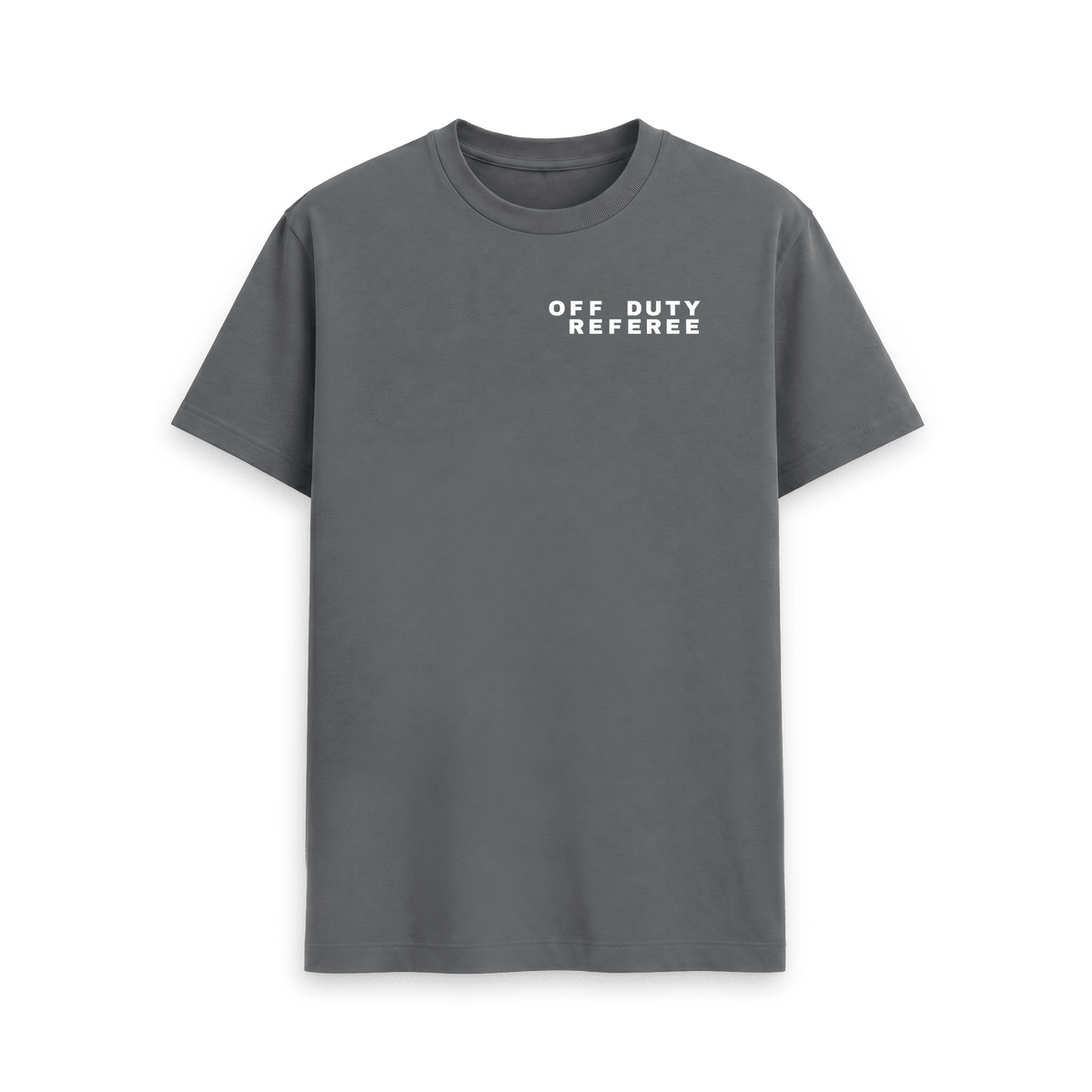 Slate Grey Printed T-shirt Front