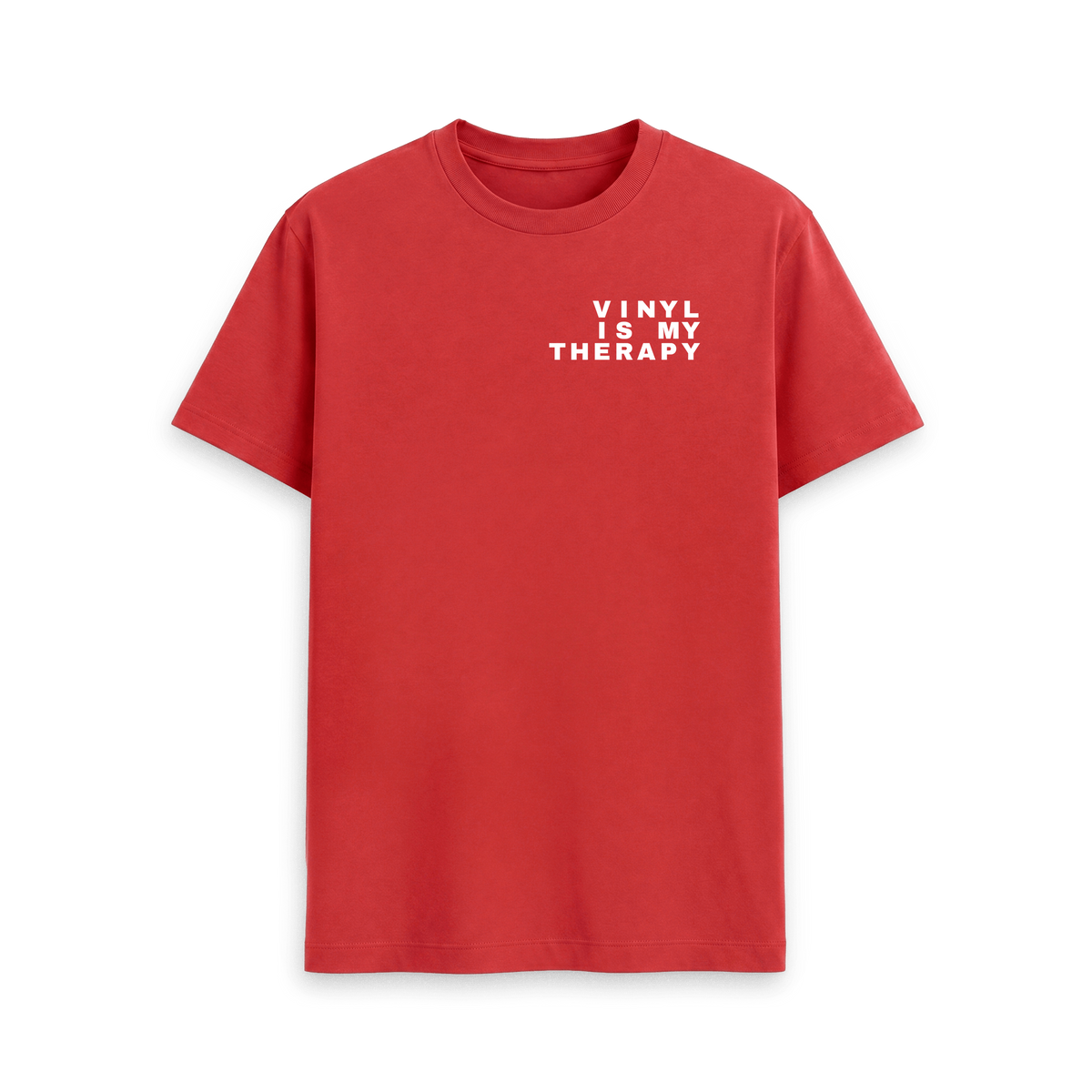 Red Printed T-shirt Front