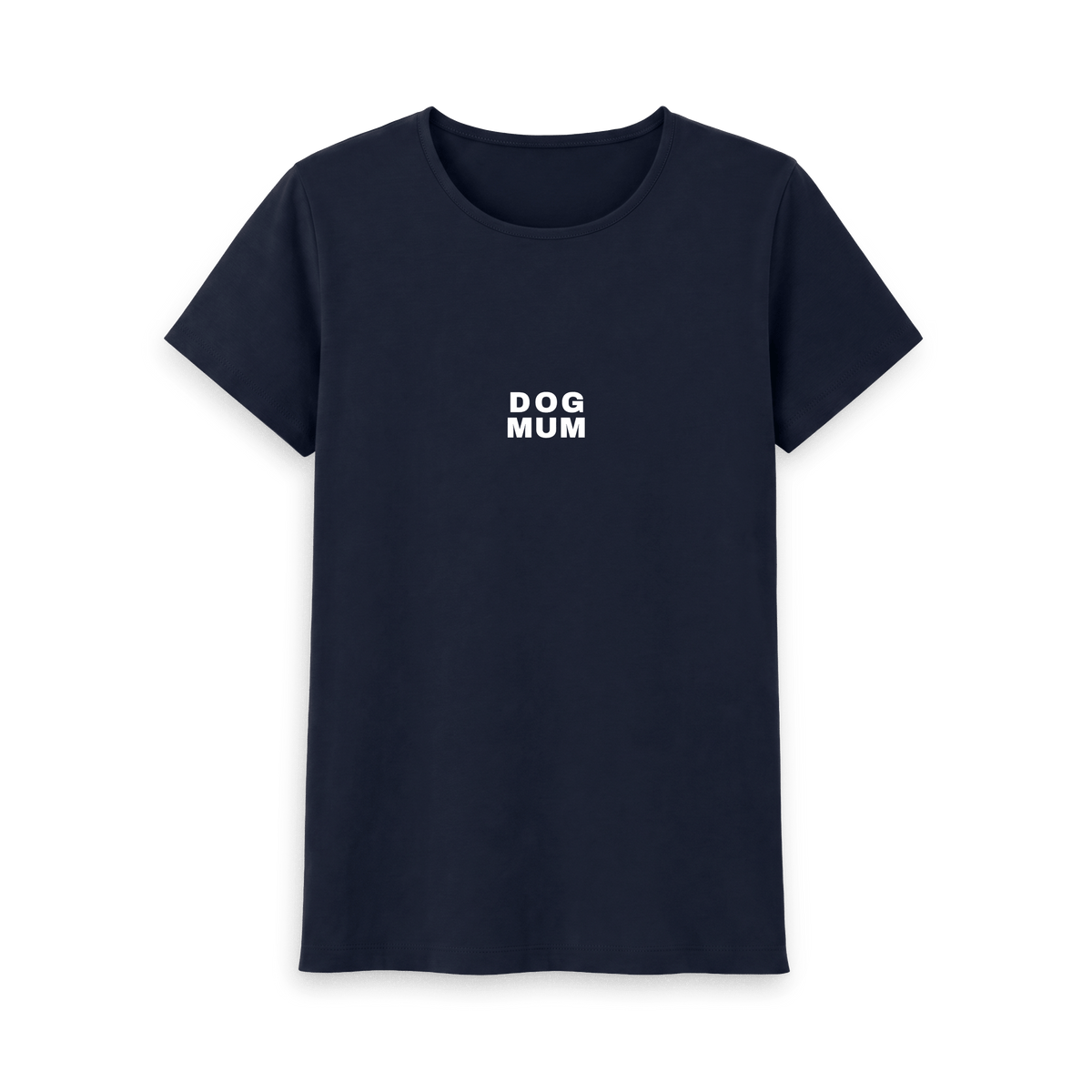 Navy Blue Printed T-shirt Front