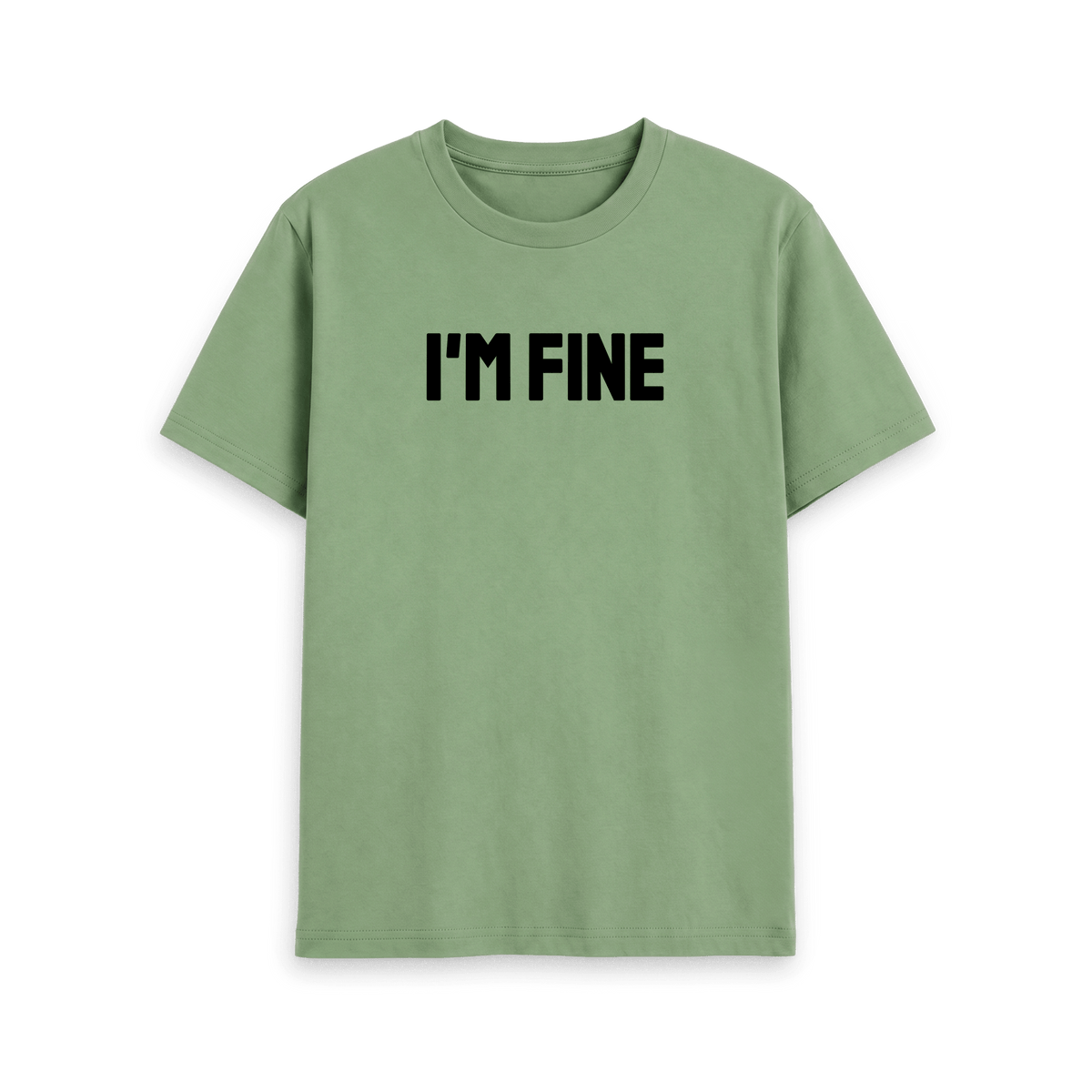 Sage Printed T-shirt Front