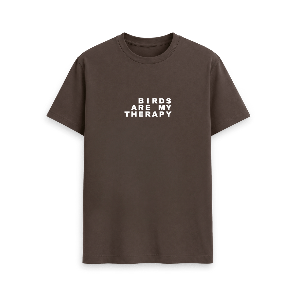 Chocolate Printed T-shirt Front