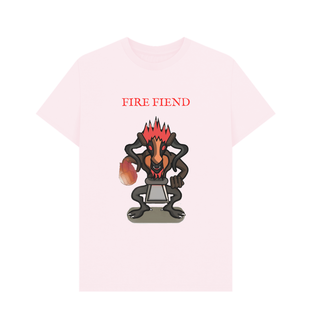 Pink Printed T-shirt Front
