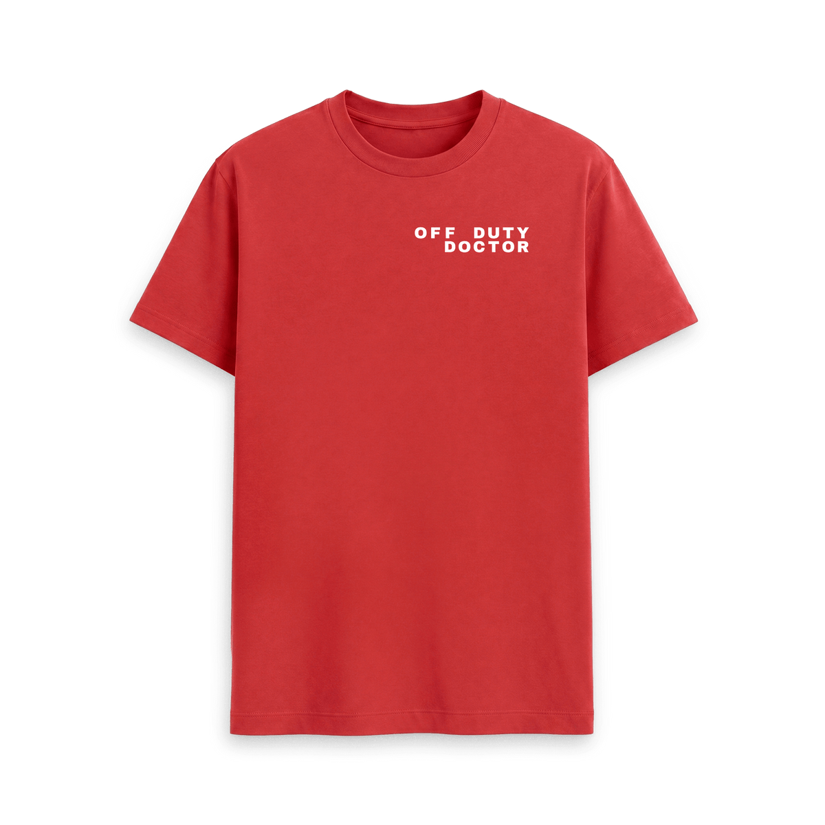 Red Printed T-shirt Front