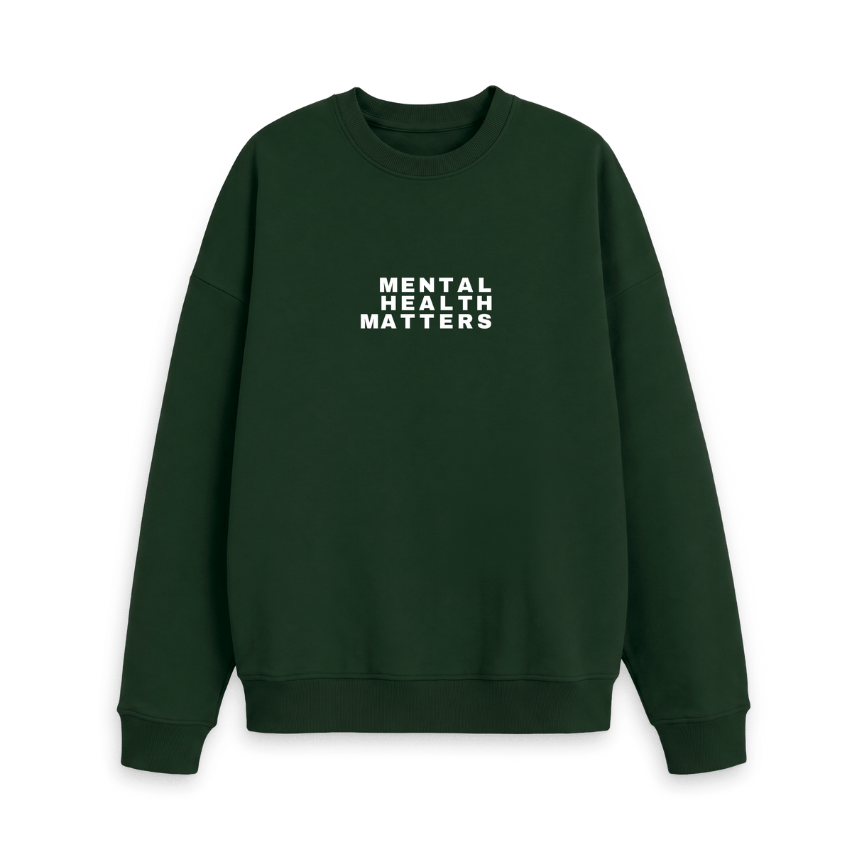 Evergreen Printed Sweater Front