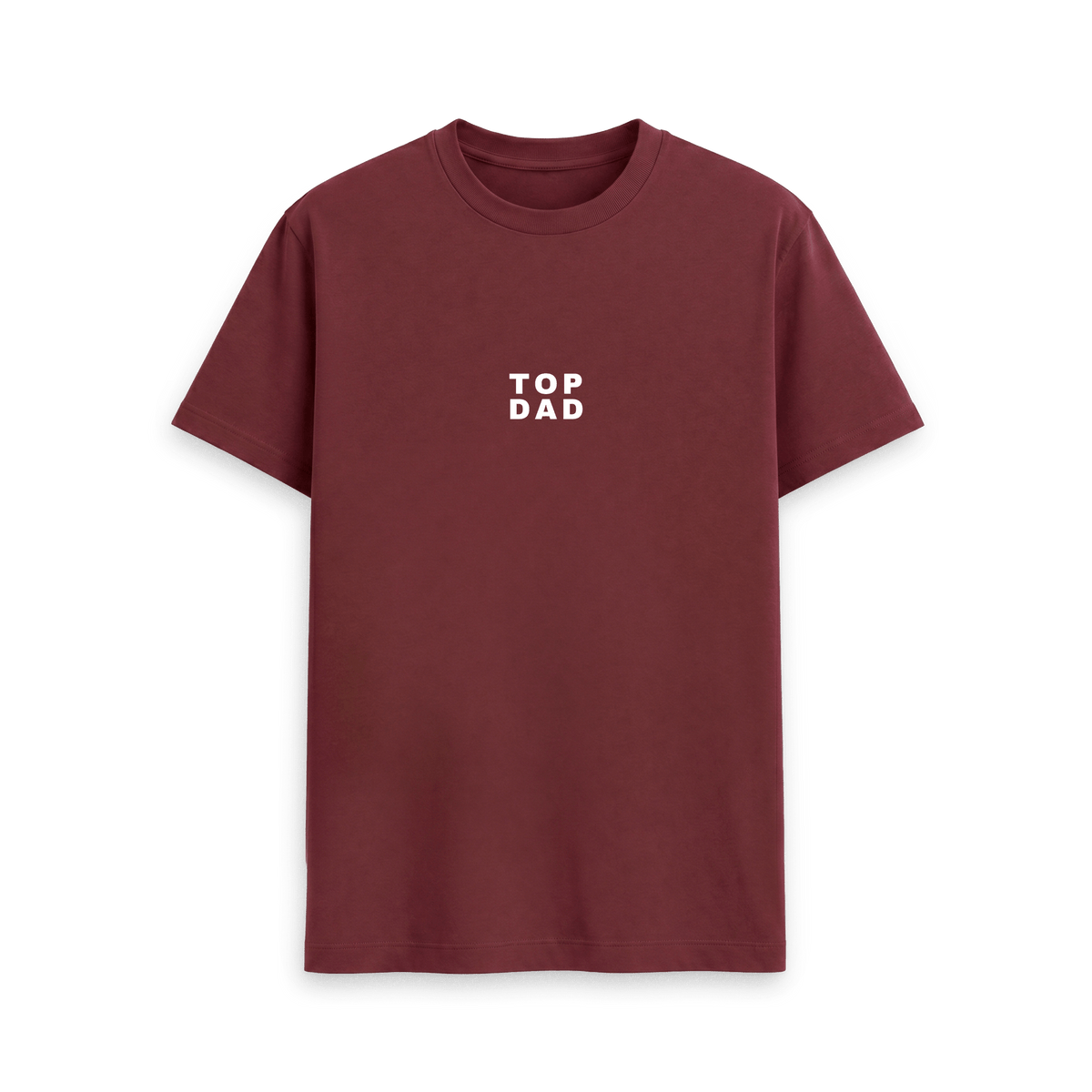 Red Wine Printed T-shirt Front