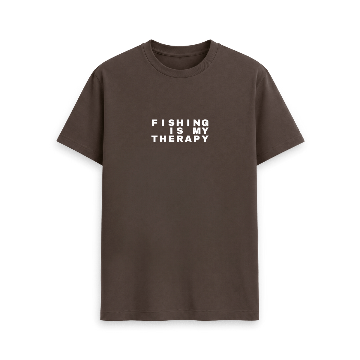 Chocolate Printed T-shirt Front