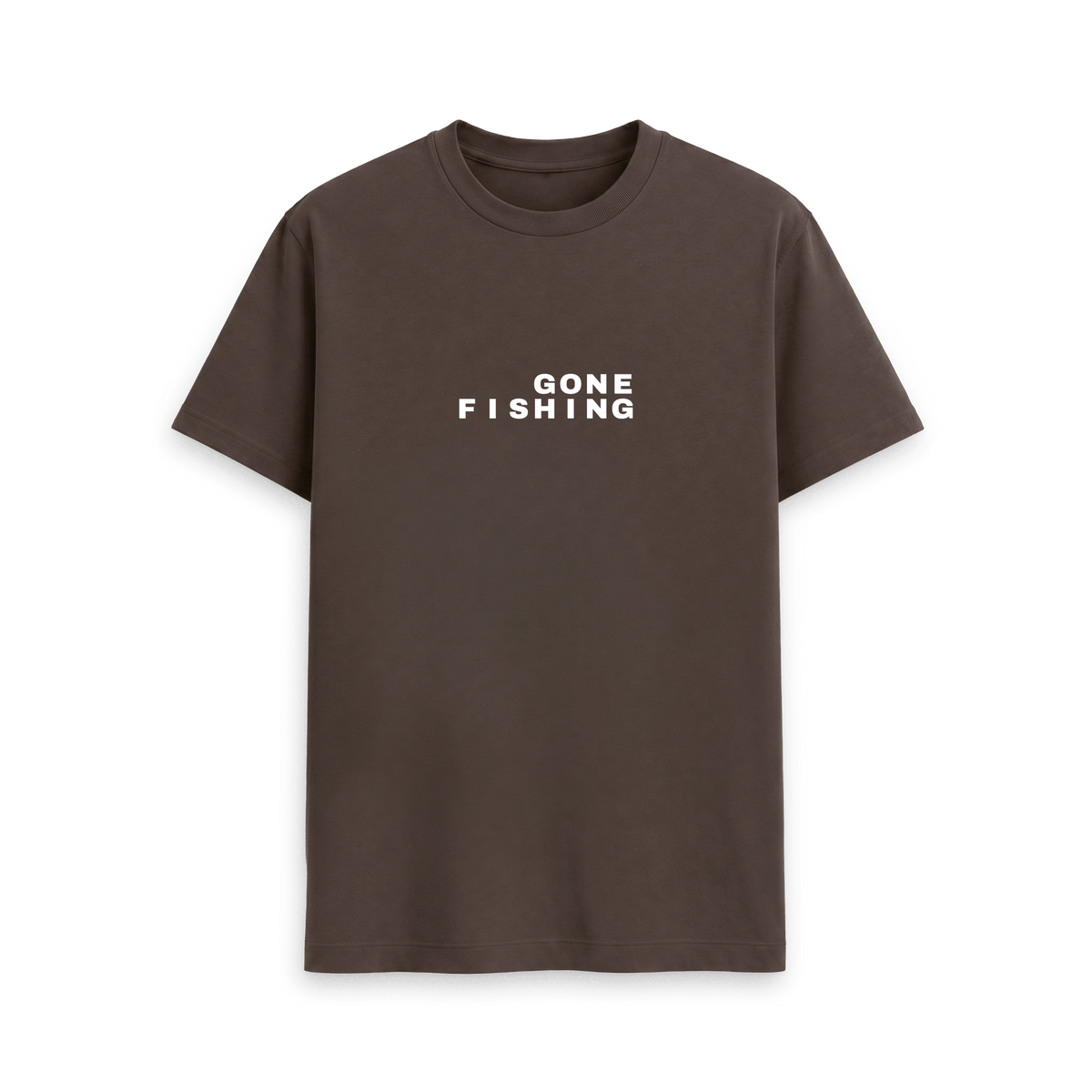 Chocolate Printed T-shirt Front