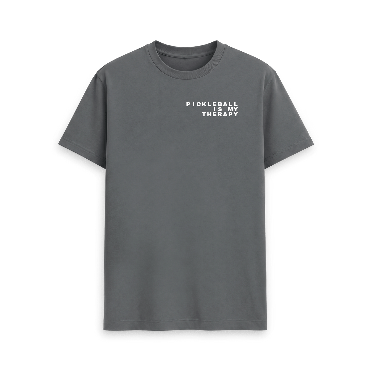 Slate Grey Printed T-shirt Front