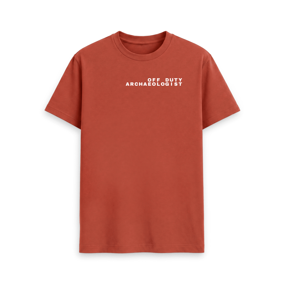 Rust Printed T-shirt Front