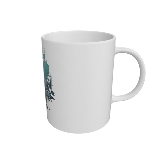 White Basking Shark Mug