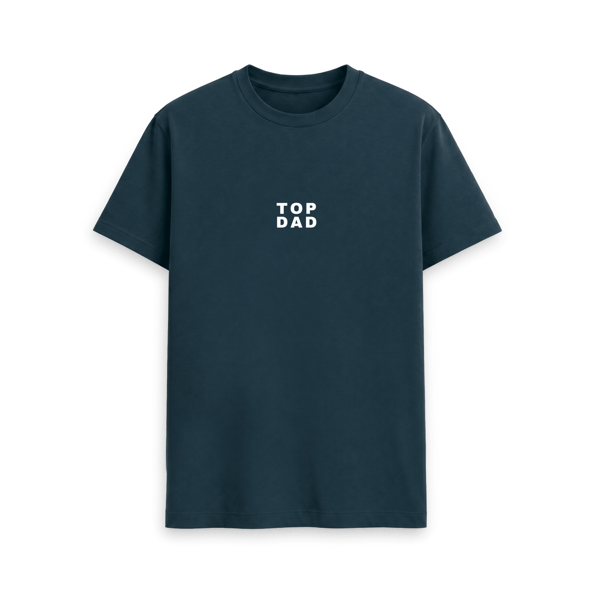 Denim Blue Printed T-shirt Front
