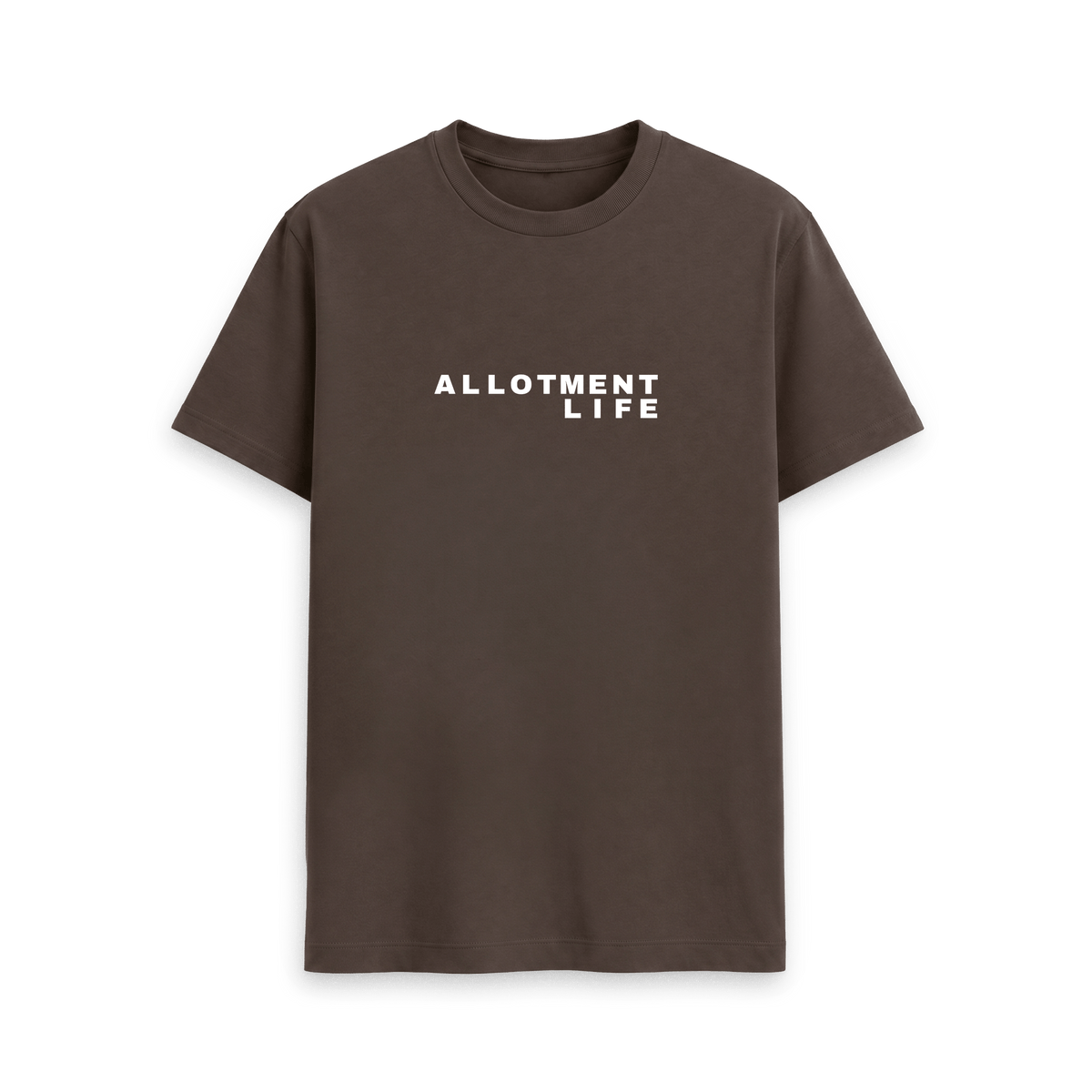 Chocolate Printed T-shirt Front