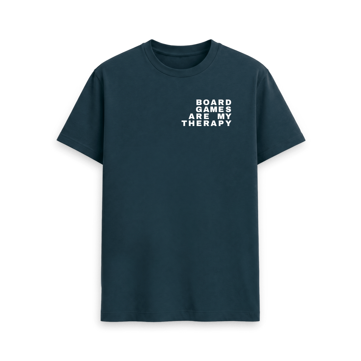 Denim Blue Printed T-shirt Front