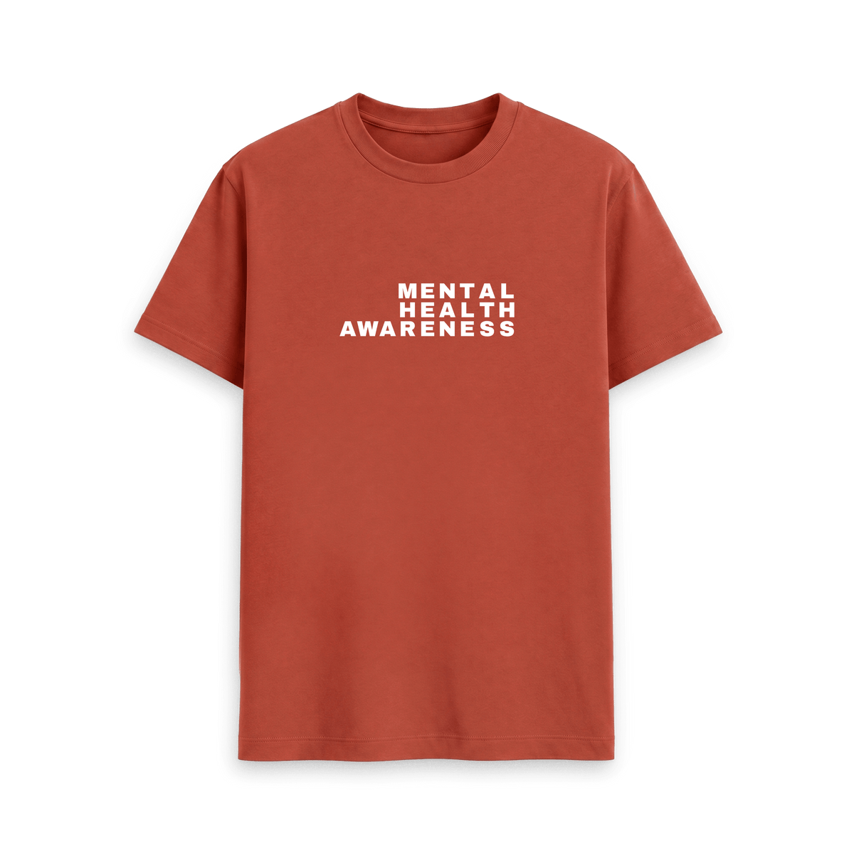 Rust Printed T-shirt Front