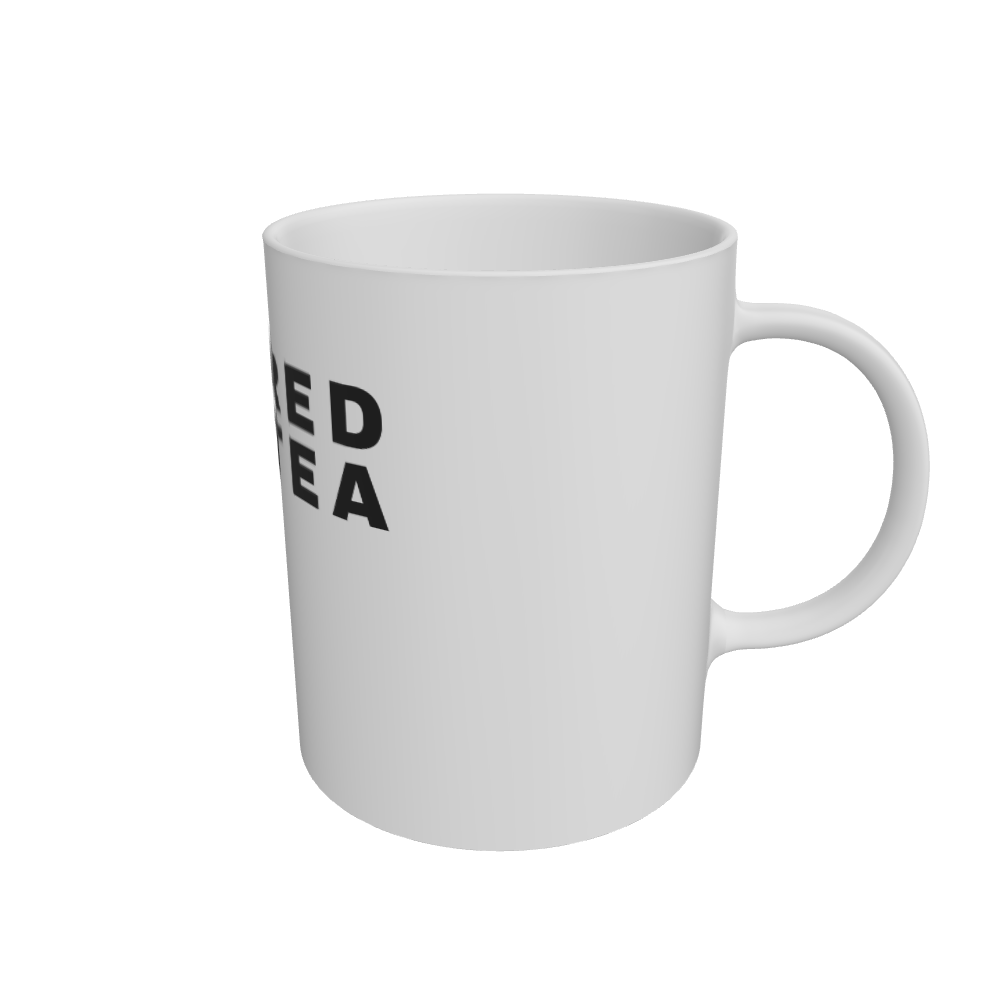 White Mug Front
