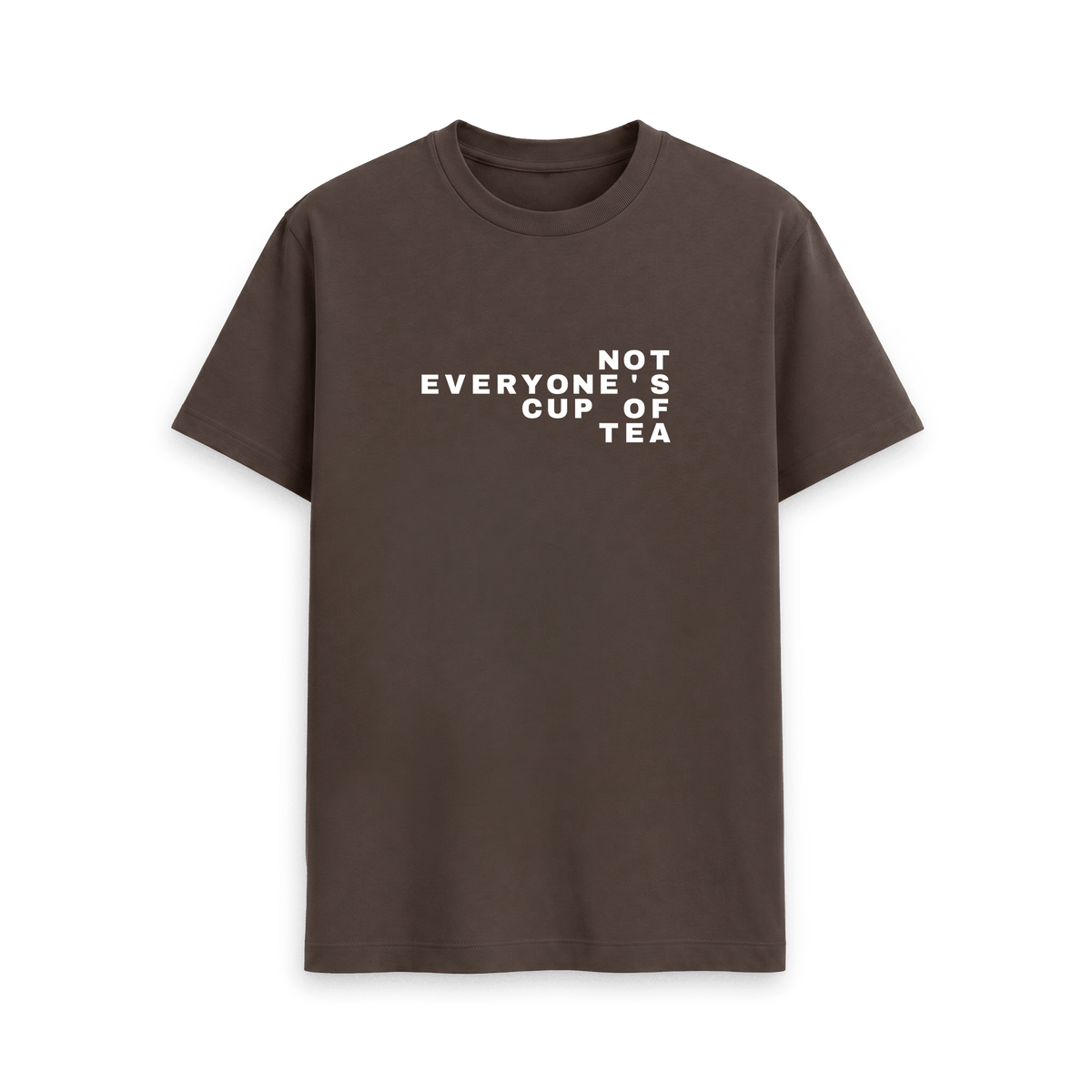 Chocolate Printed T-shirt Front