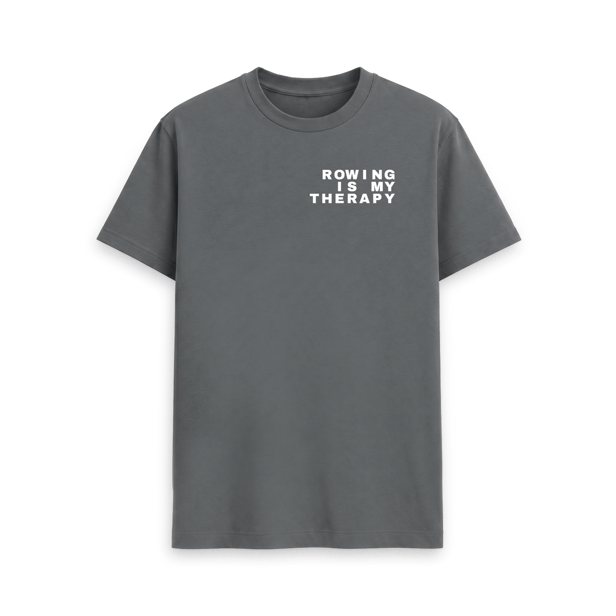 Slate Grey Printed T-shirt Front