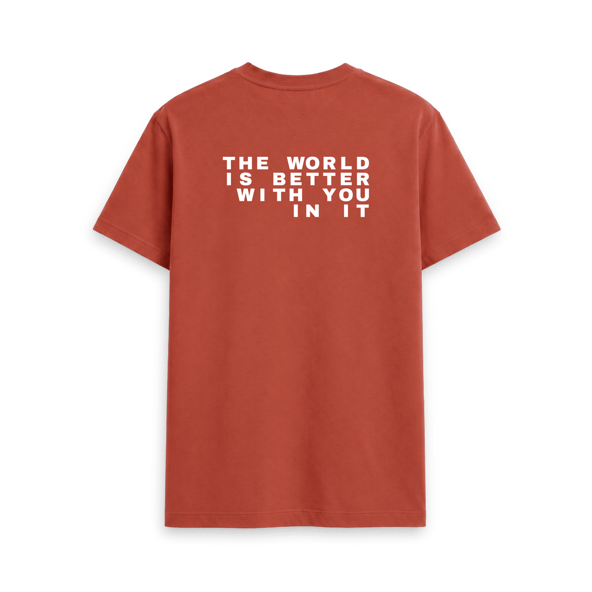 Rust Printed T-shirt Back