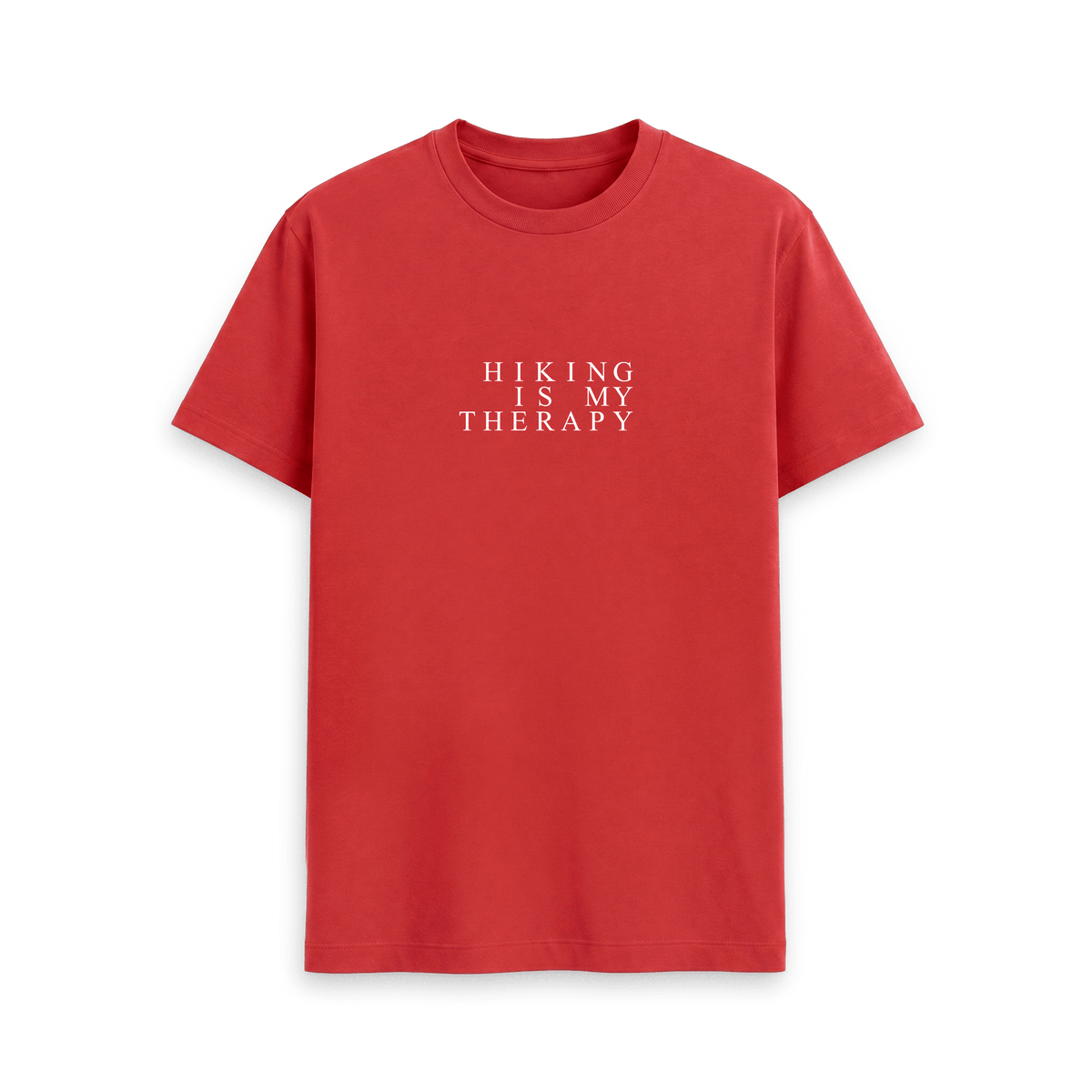 Red Printed T-shirt Front