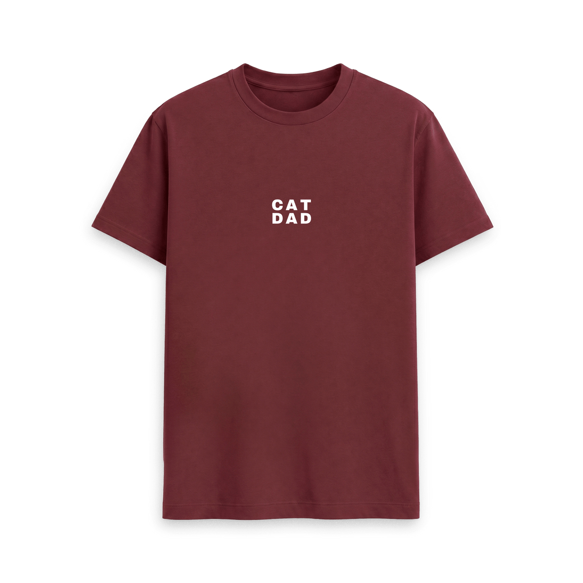 Red Wine Printed T-shirt Front