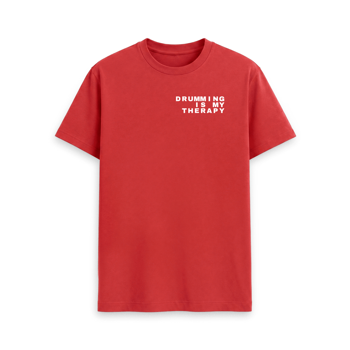 Red Printed T-shirt Front