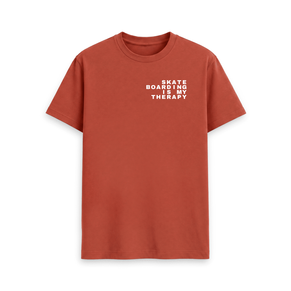 Rust Printed T-shirt Front