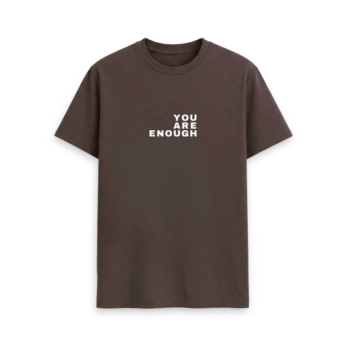 Chocolate Printed T-shirt Front