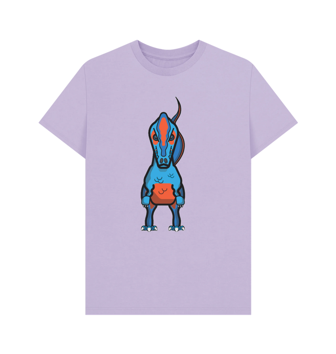 Lilac Printed T-shirt Front