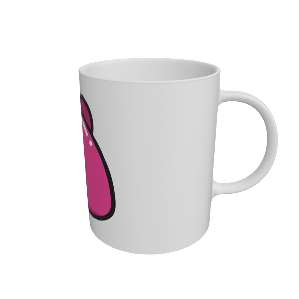 White Mug Front