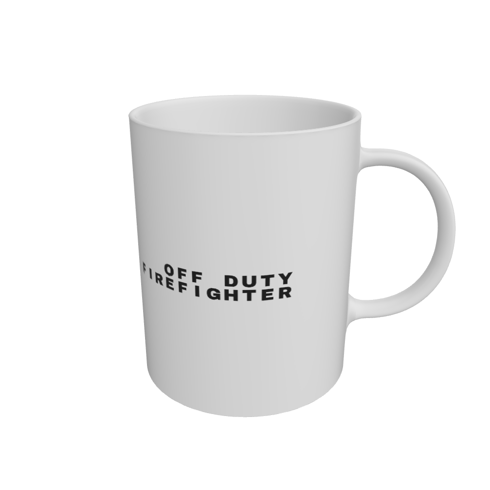 White Mug Front