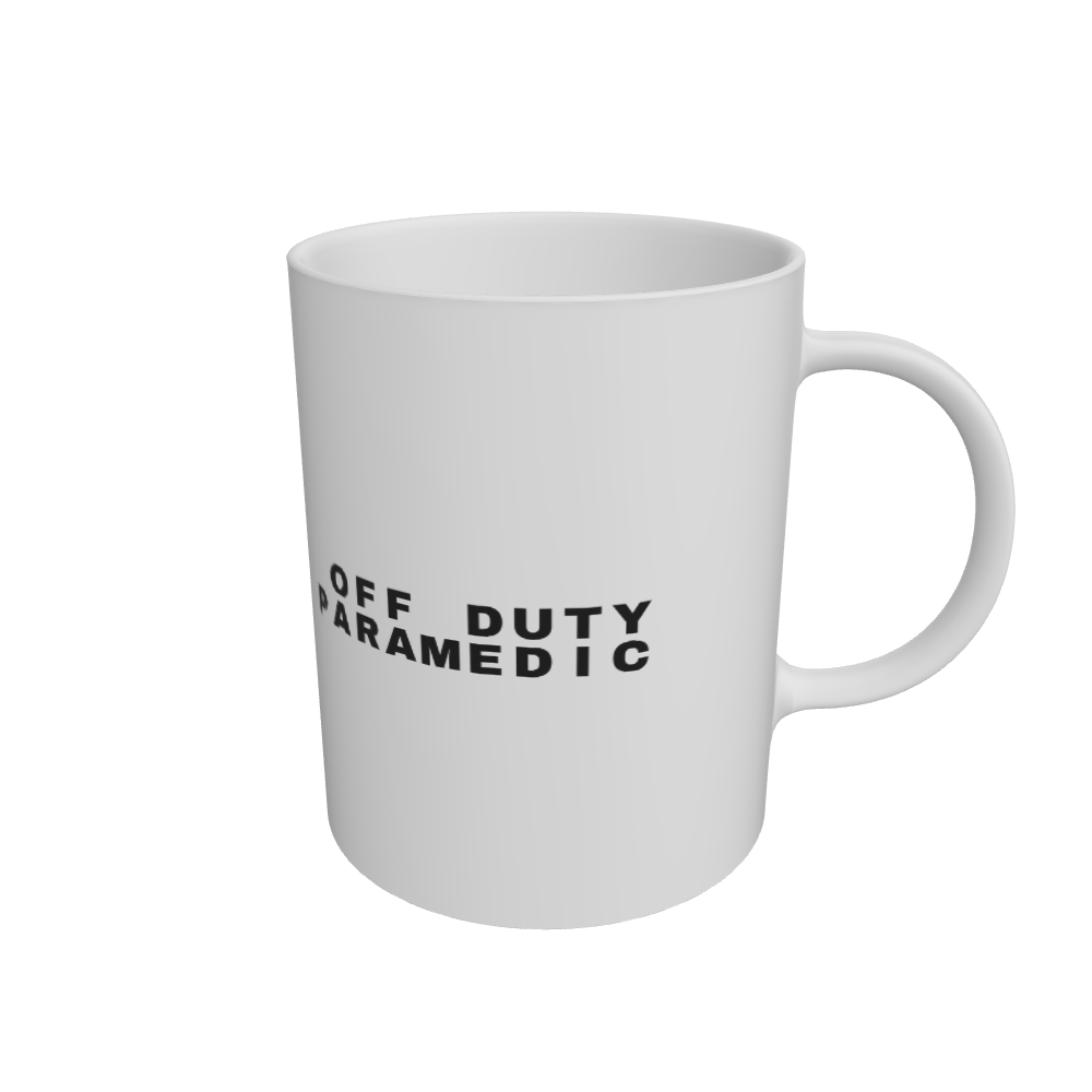 White Mug Front