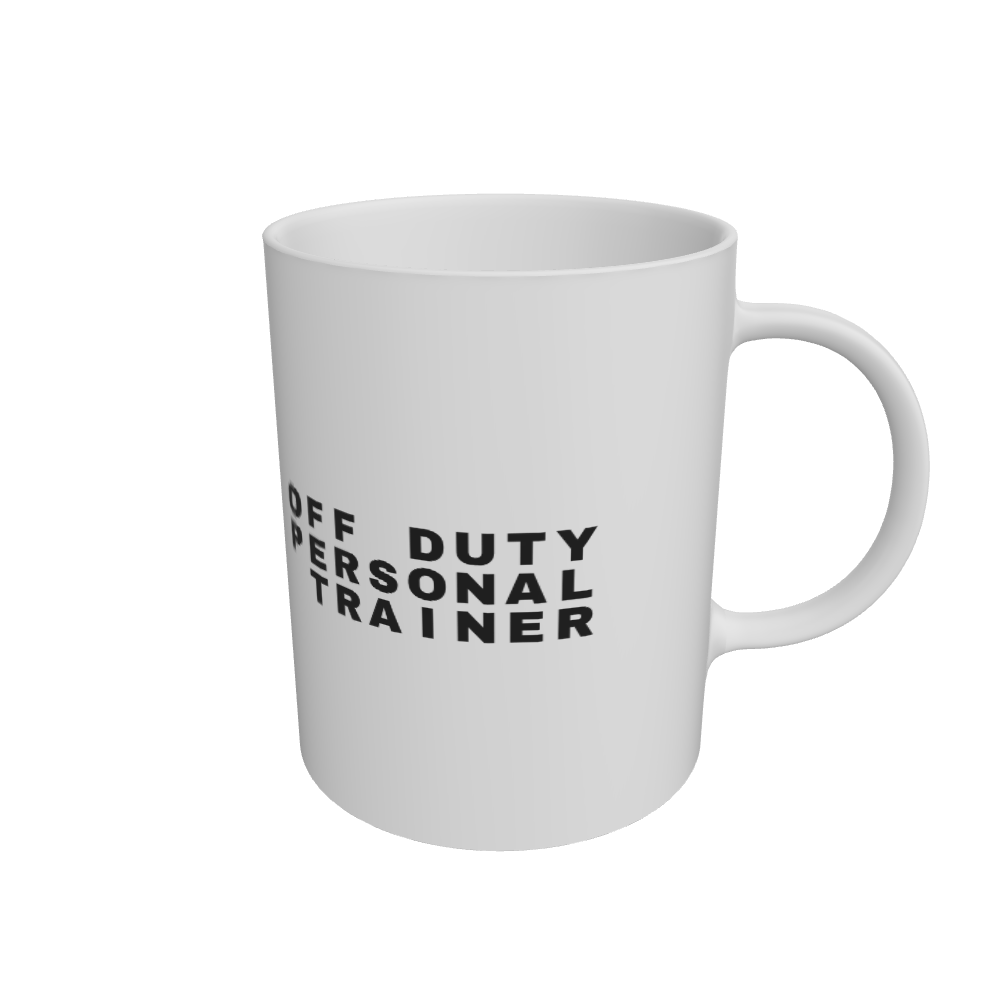 White Mug Front
